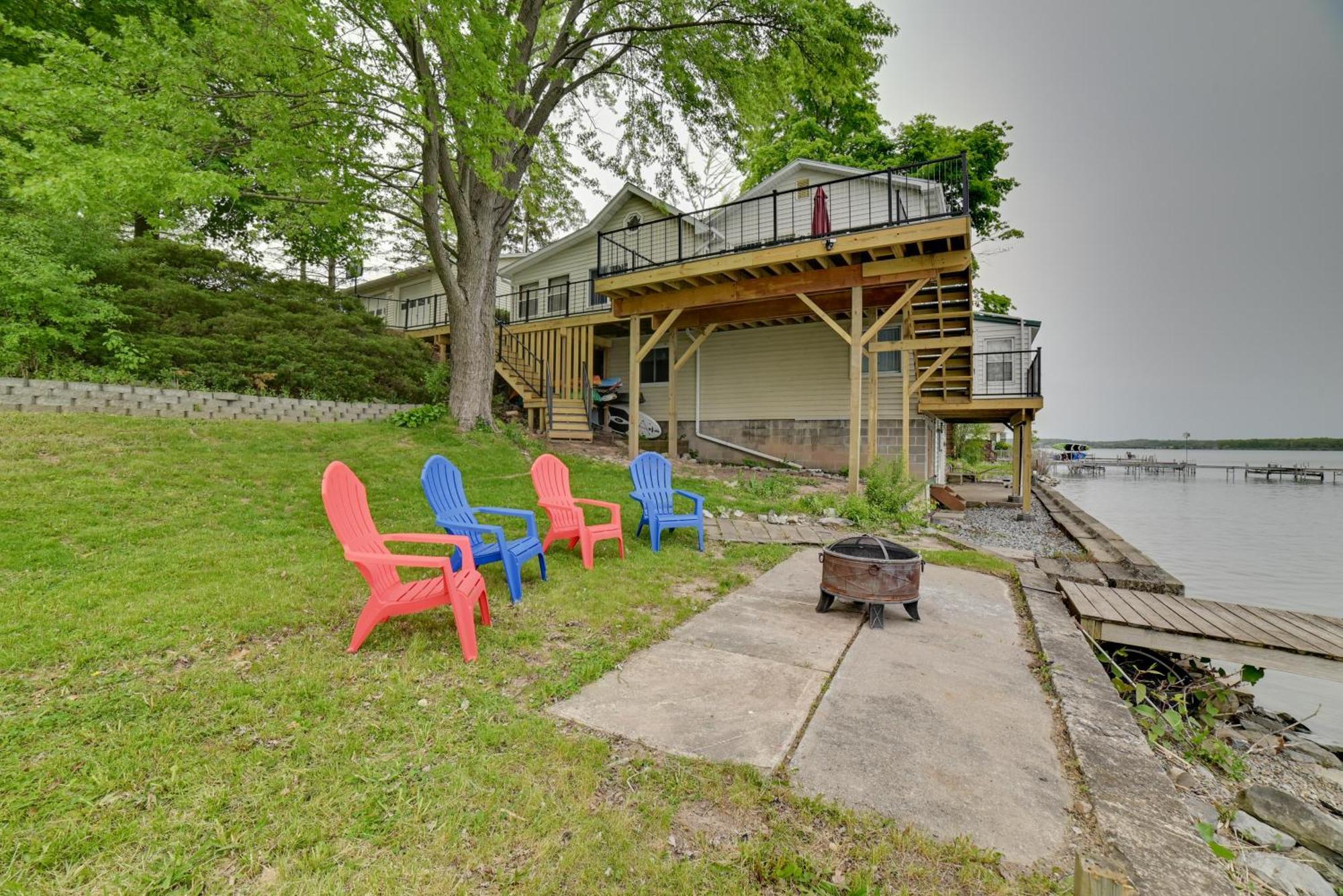 Cayuga Lake Retreat In Seneca Falls With Dock! Exterior foto